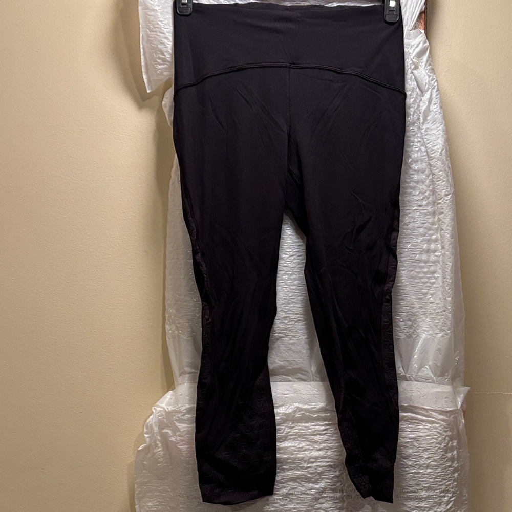 Black Athletic Leggings - size 8
